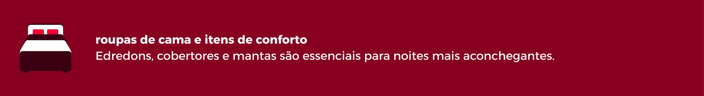 roupas de cama