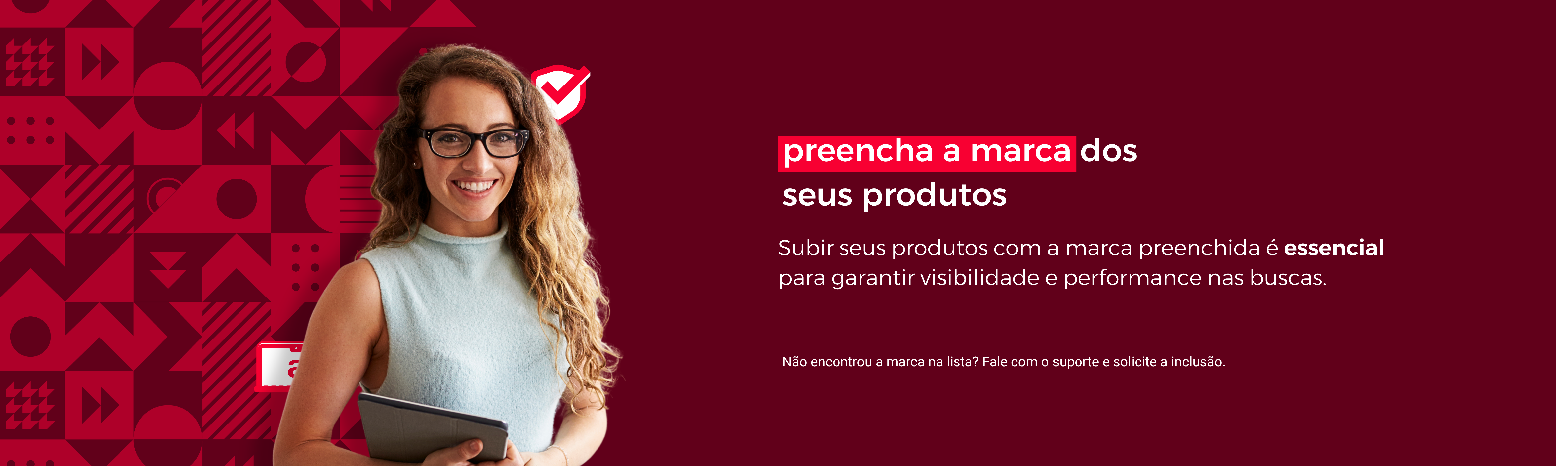 Preenchimento da marca